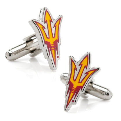 NCAA Arizona State University Sun Devils Pitchfork Cufflinks by Cufflinks.com