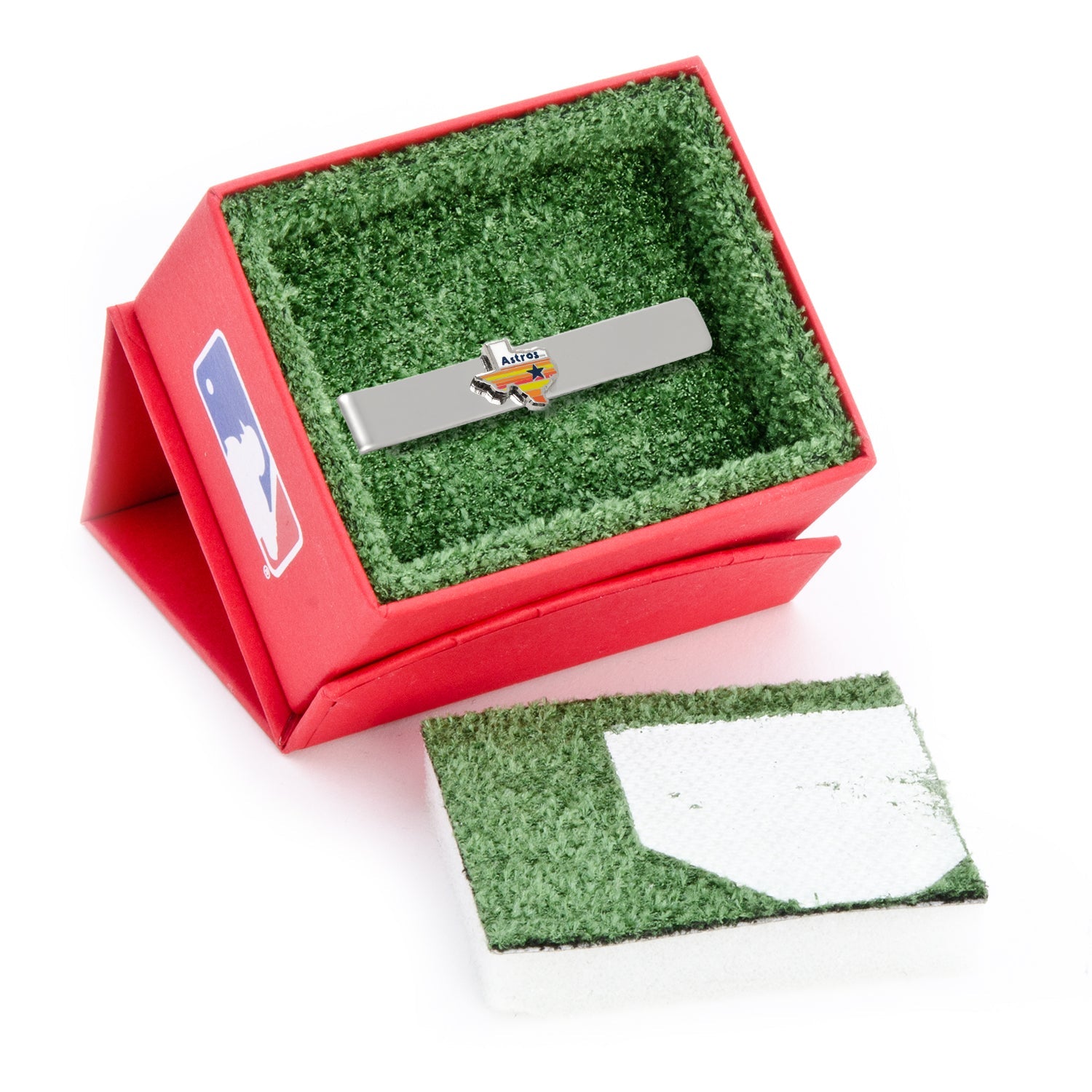MLB Houston Astros Tequila Sunrise Tie Bar by Cufflinks.com