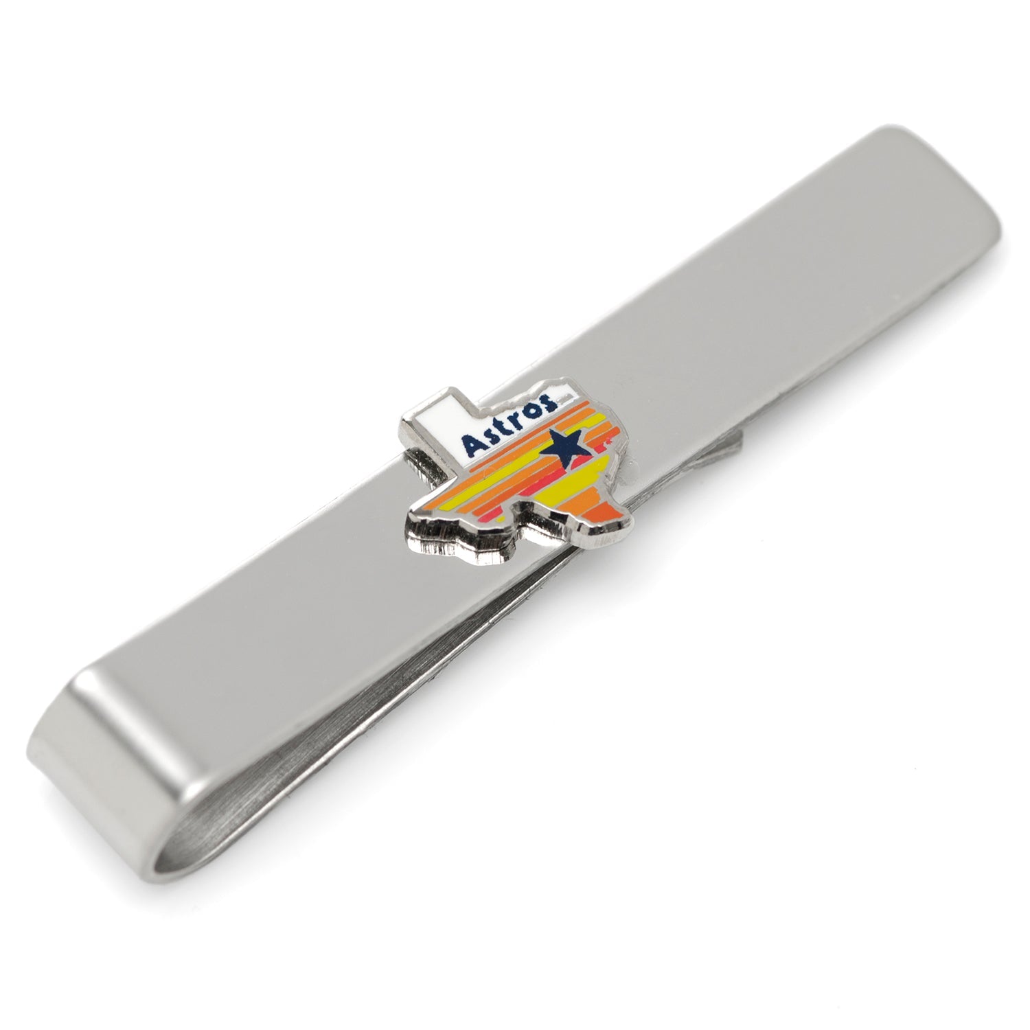 MLB Houston Astros Tequila Sunrise Tie Bar by Cufflinks.com