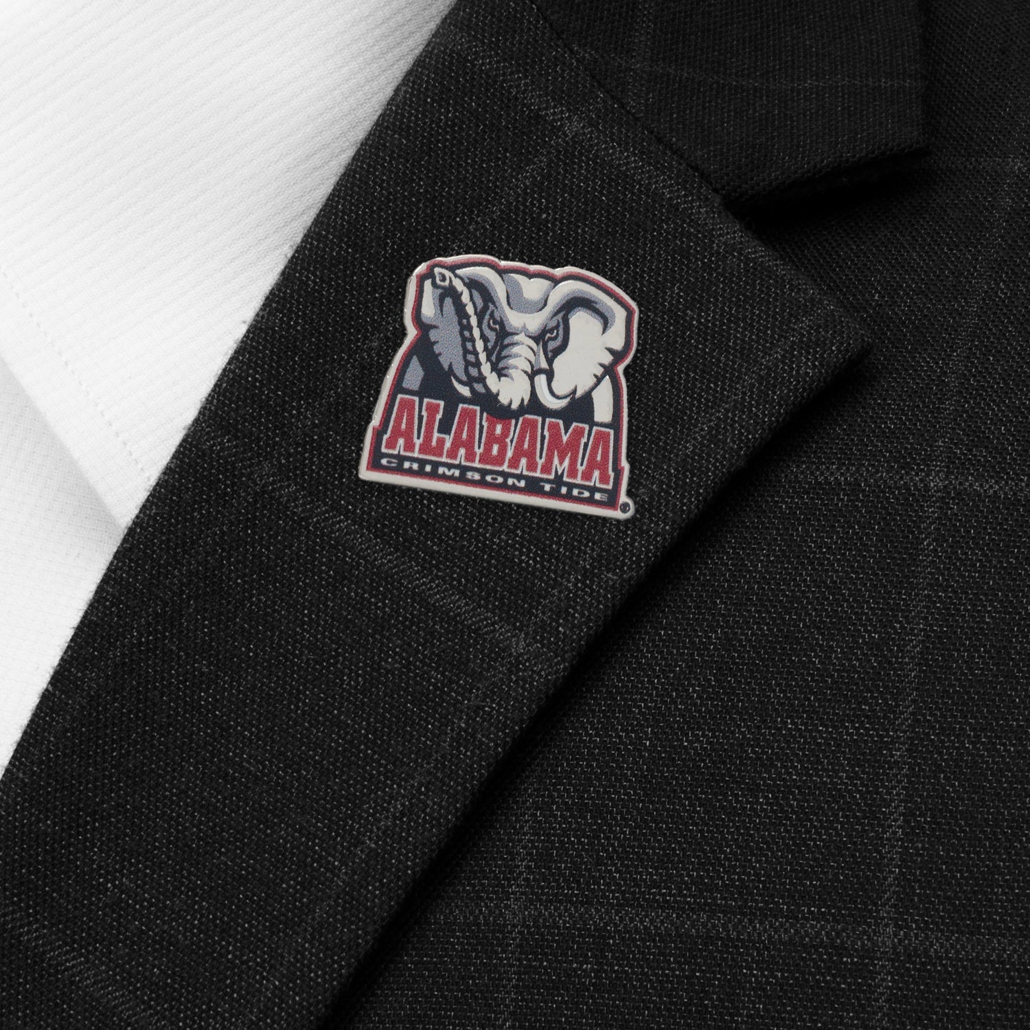 NCAA Alabama University Elephant Mascot Lapel Pin by Cufflinks.com