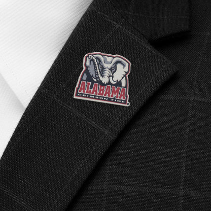 NCAA Alabama University Elephant Mascot Lapel Pin by Cufflinks.com