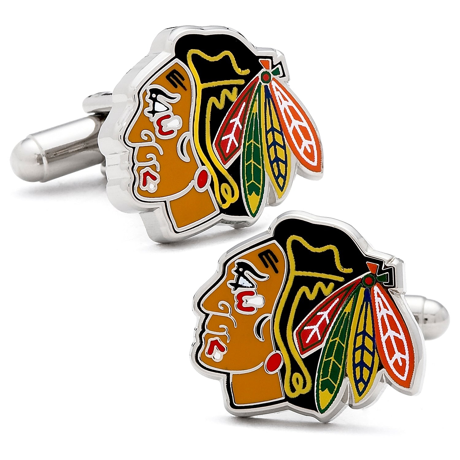 NHL Chicago Blackhawks Cufflinks by Cufflinks.com