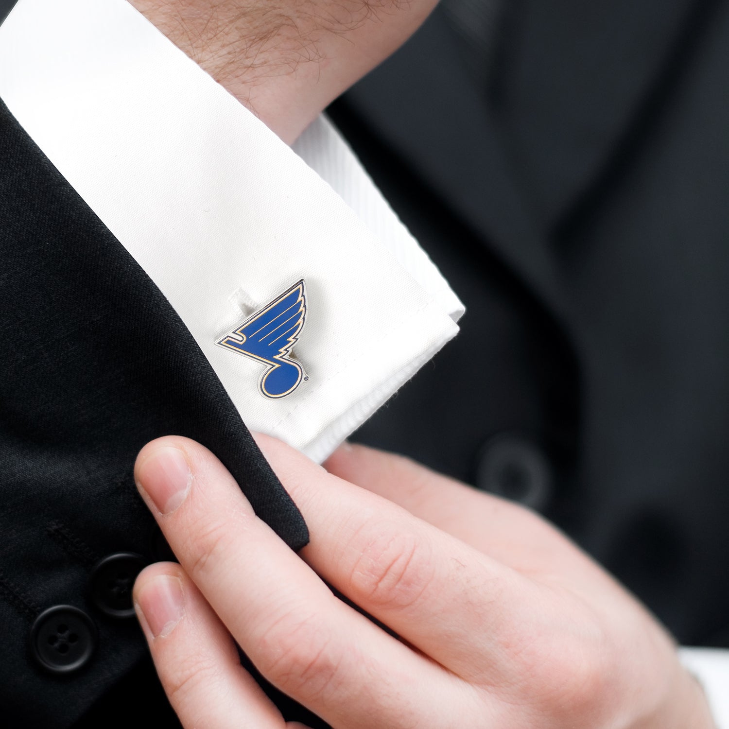 NHL St. Louis Blues Cufflinks by Cufflinks.com
