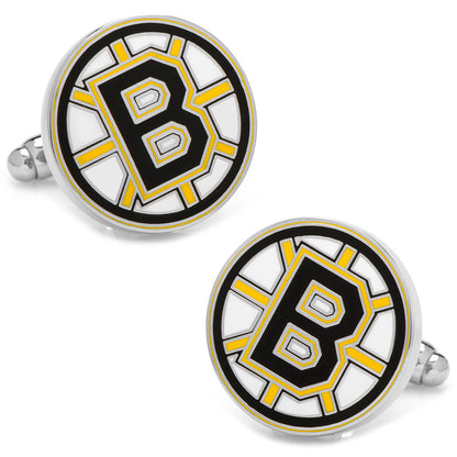 NHL Boston Bruins Cufflinks &amp; Tie Clip Gift Set