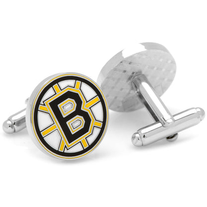 NHL Boston Bruins Cufflinks &amp; Tie Clip Gift Set