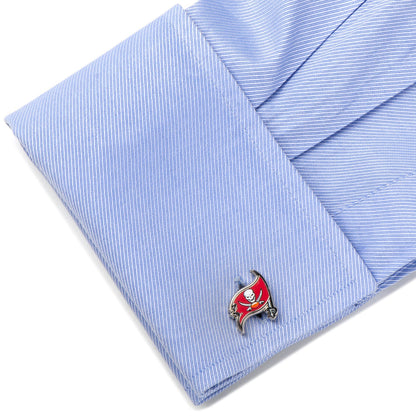 NFL Tampa Bay Buccaneers Cufflinks and Tie Bar Gift Set