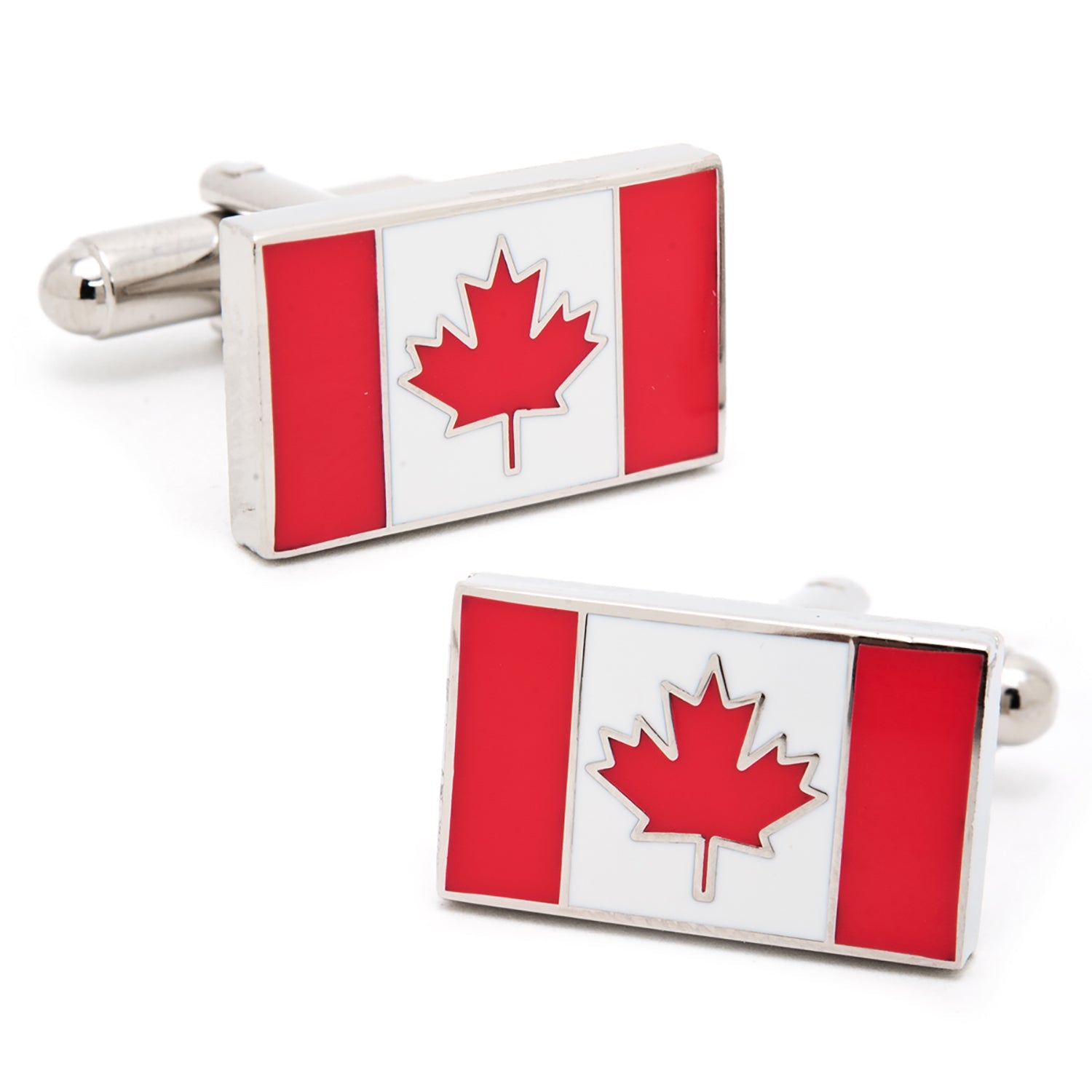 Canadian Flag Cufflinks by Cufflinks.com