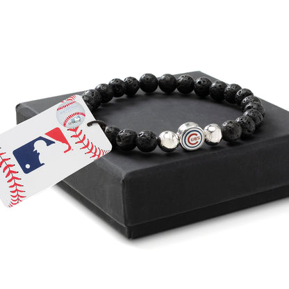 MLB Chicago Cubs Bracelet by Cufflinks.com