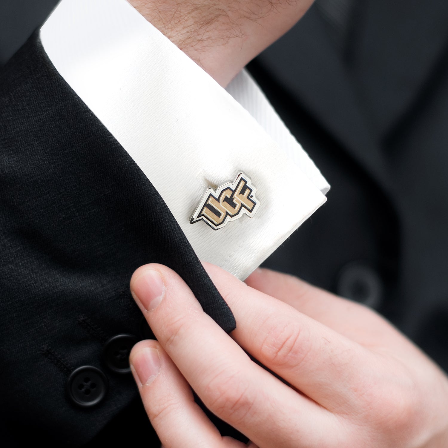NCAA University of Central Florida Knights Cufflinks by Cufflinks.com
