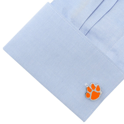 NCAA Clemson University Tigers Cufflinks &amp; Tie Bar Gift Set