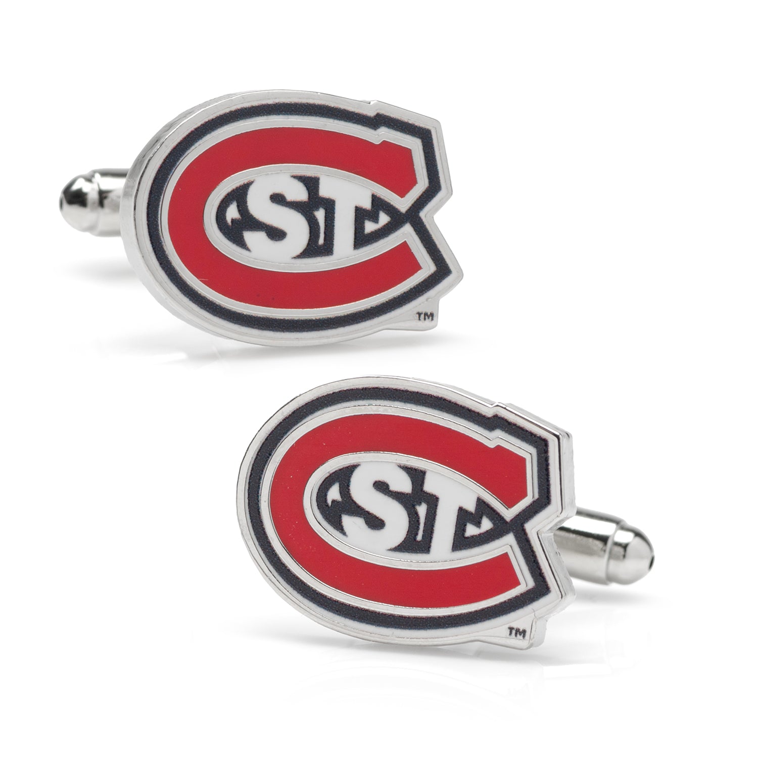 NCAA St. Cloud State Husky Mascot Cufflinks by Cufflinks.com