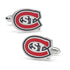 NCAA St. Cloud State Husky Mascot Cufflinks by Cufflinks.com
