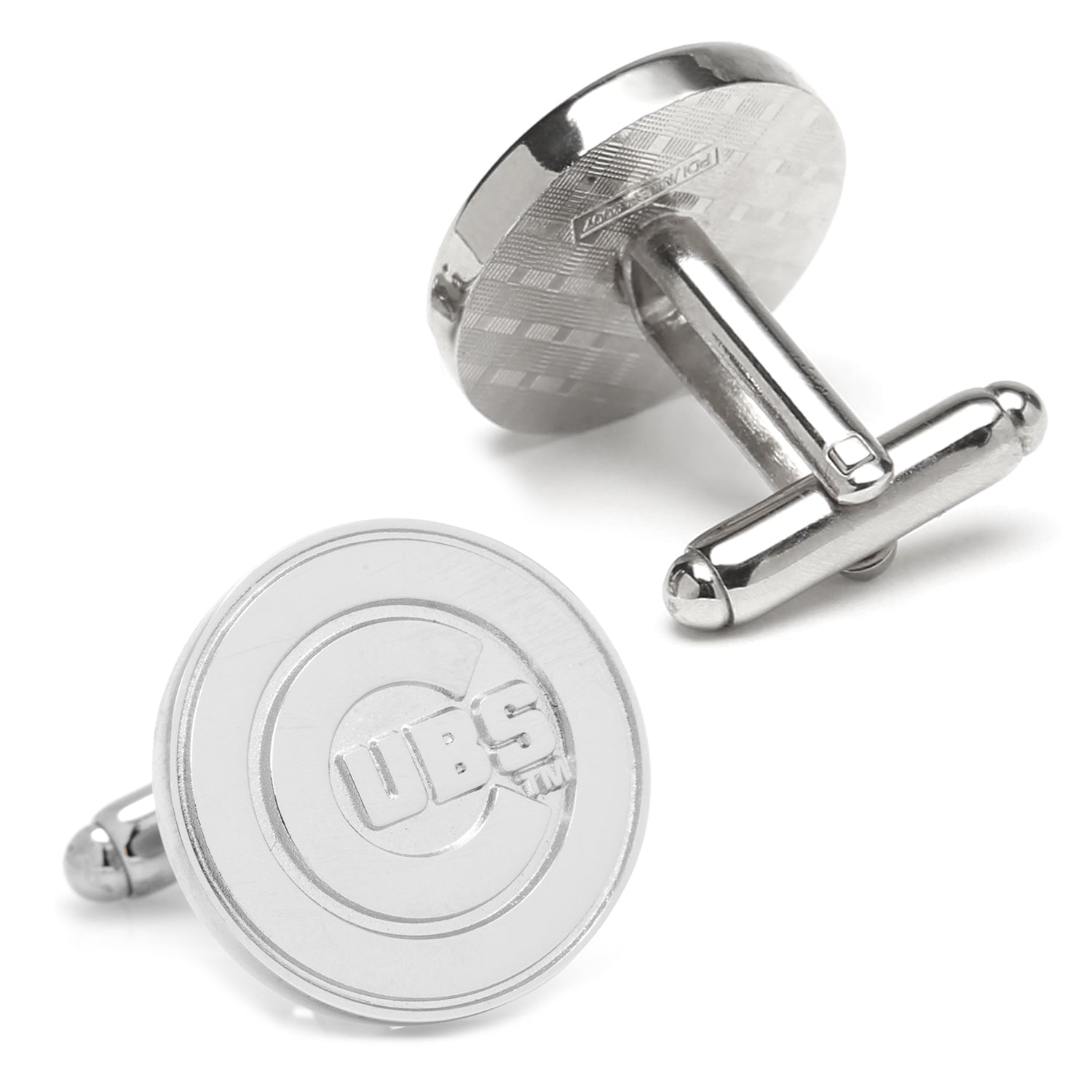 MLB Chicago Cubs Silver Edition Cufflinks by Cufflinks.com