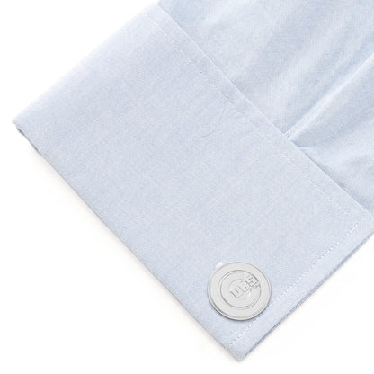 MLB Chicago Cubs Silver Edition Cufflinks by Cufflinks.com