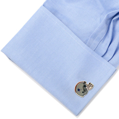 NFL Dallas Cowboys Throwback Helmet Cufflinks by Cufflinks.com