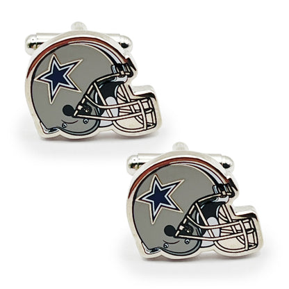 NFL Dallas Cowboys Throwback Helmet Cufflinks by Cufflinks.com