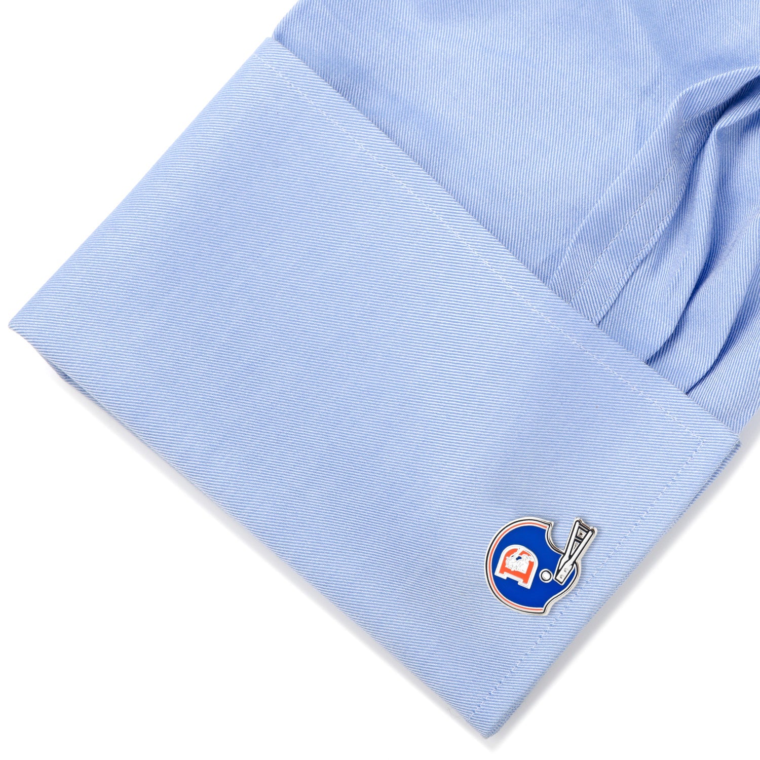 NFL Denver Broncos Throwback Helmet Cufflinks by Cufflinks.com