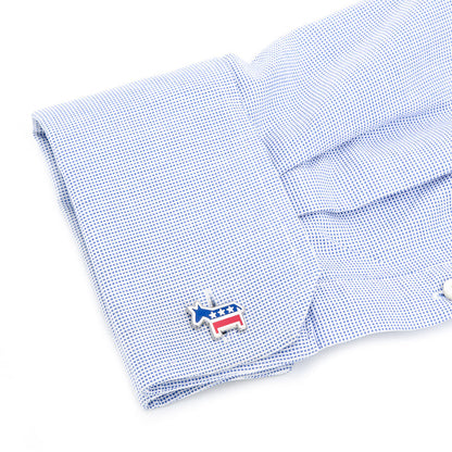 Democratic Donkey Cufflinks by Cufflinks.com