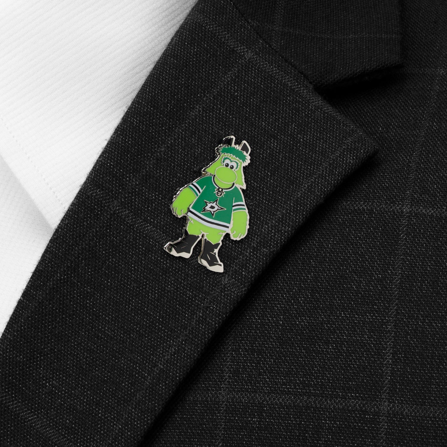 NHL Dallas Stars Mascot Lapel Pin by Cufflinks.com