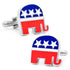 Republican Elephant Cufflinks by Cufflinks.com