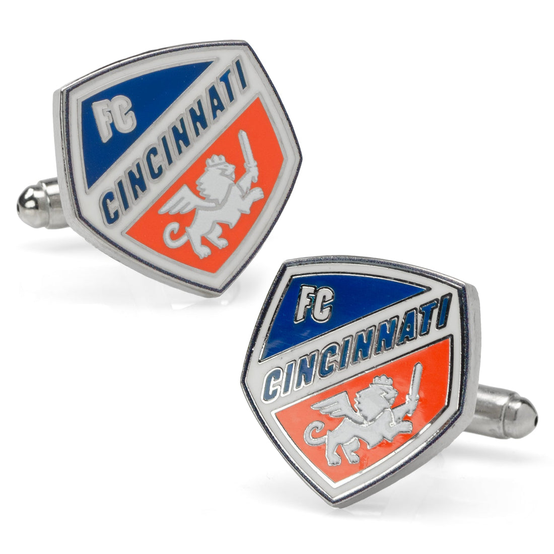 MLS FC Cincinnati Cufflinks and Lapel Pin Gift Set