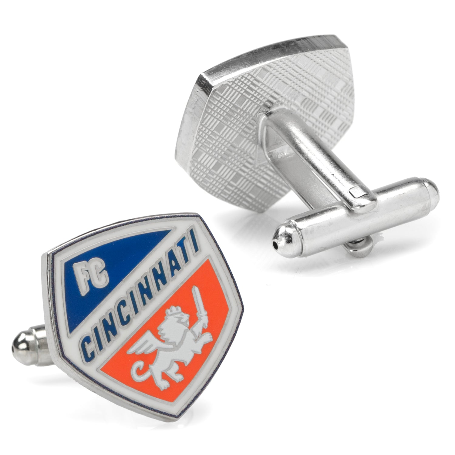 MLS FC Cincinnati Cufflinks and Lapel Pin Gift Set