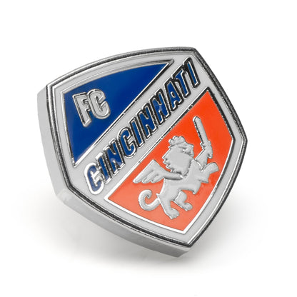 MLS FC Cincinnati Cufflinks and Lapel Pin Gift Set