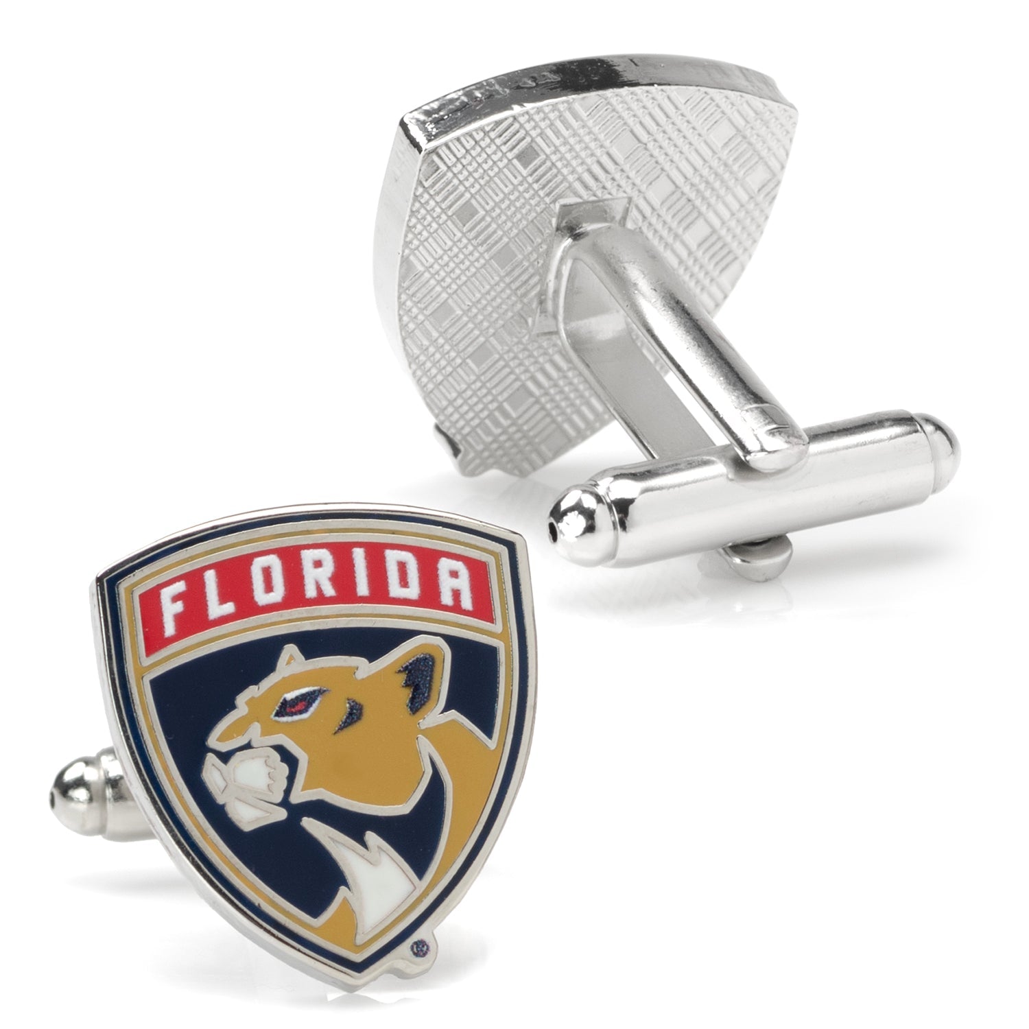 NHL Florida Panthers Shield Cufflinks 