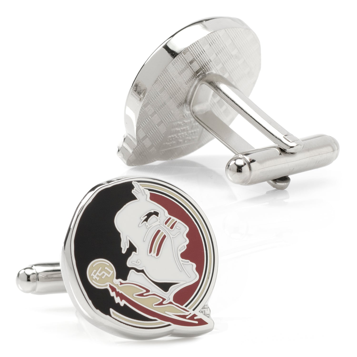 NCAA Florida State Seminole Head Cufflinks by Cufflinks.com
