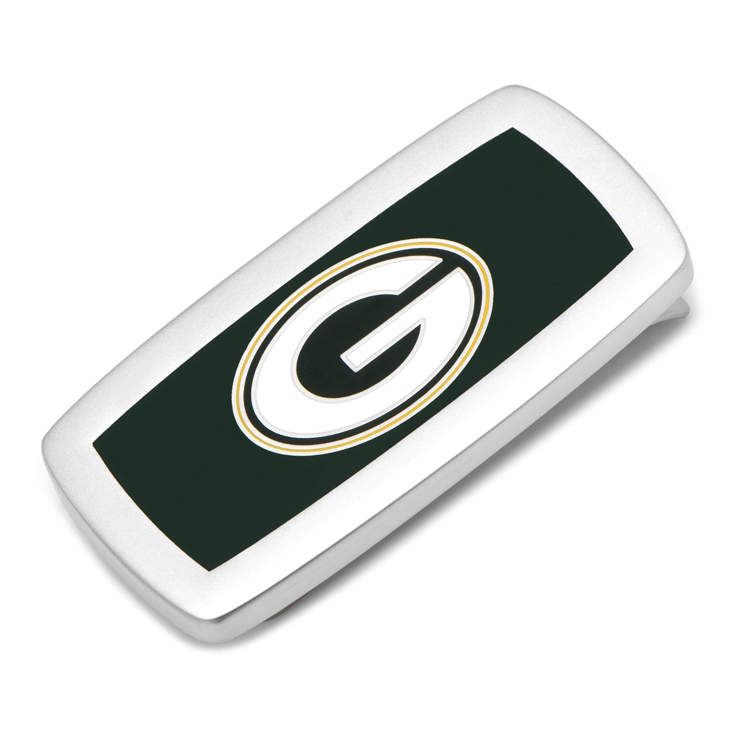 NFL Green Bay Packers Cushion Money Clip by Cufflinks.com