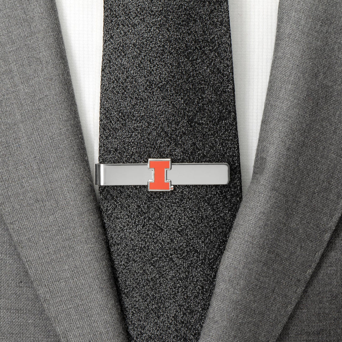NCAA University of Illinois Fighting Illini Tie Bar by Cufflinks.com