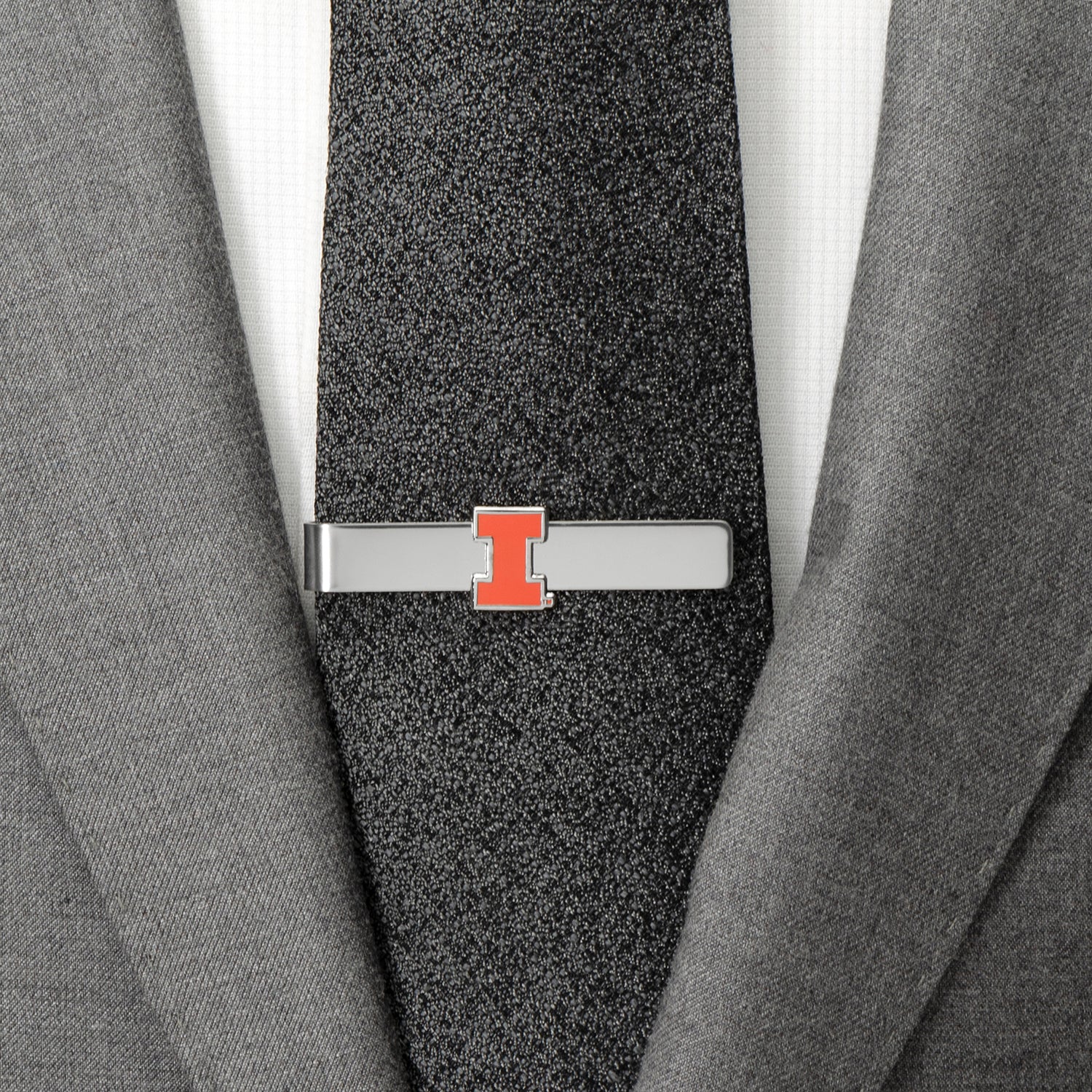 NCAA University of Illinois Fighting Illini Tie Bar by Cufflinks.com