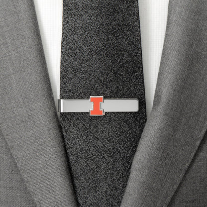 NCAA University of Illinois Fighting Illini Tie Bar by Cufflinks.com