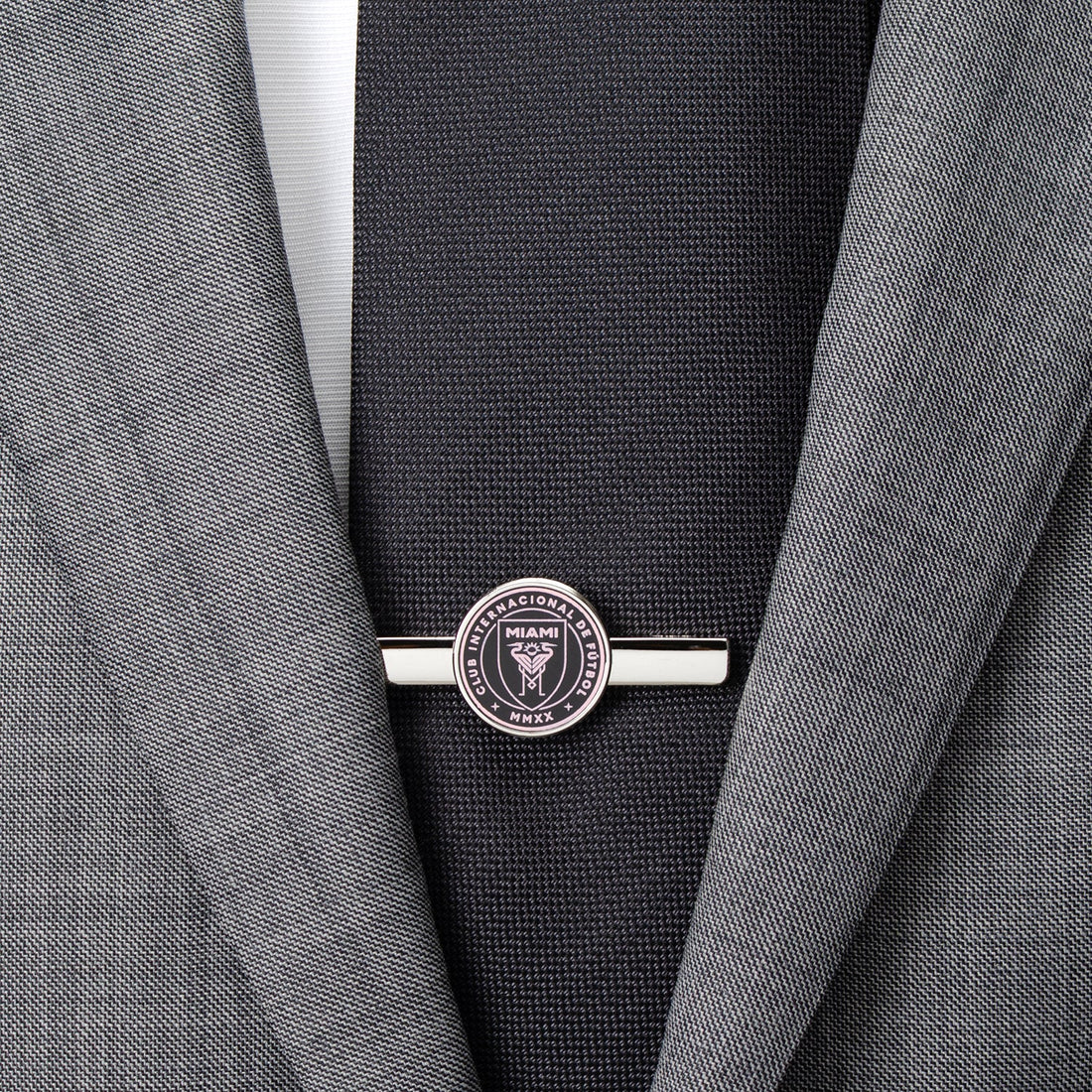 Inter Miami CF Pink Tie Clip by Cufflinks.com