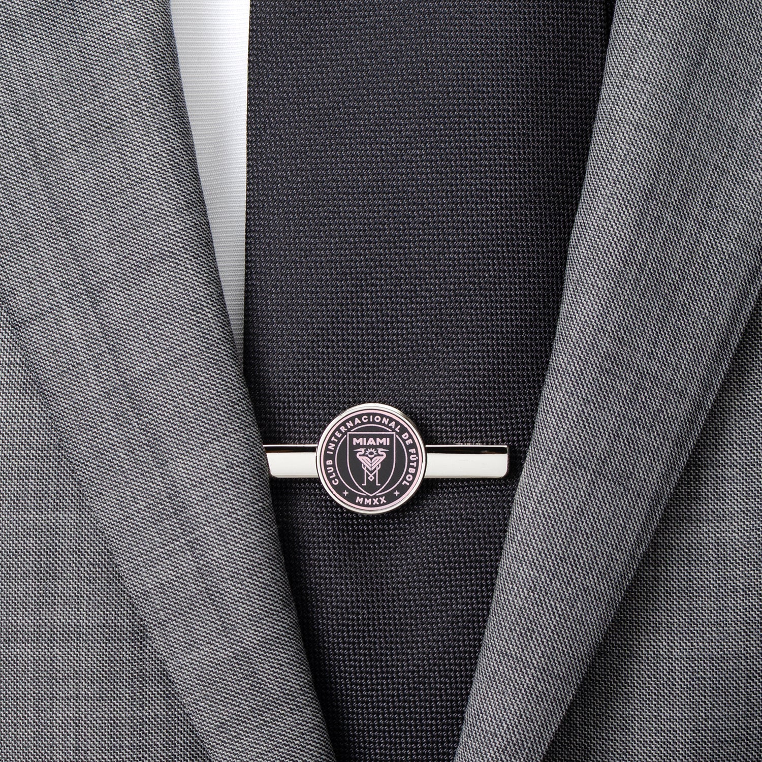 Inter Miami CF Pink Tie Clip by Cufflinks.com