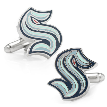 NHL Seattle Kraken Cufflinks by Cufflinks.com