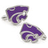 NCAA Kansas State University Wildcats Cufflinks by Cufflinks.com
