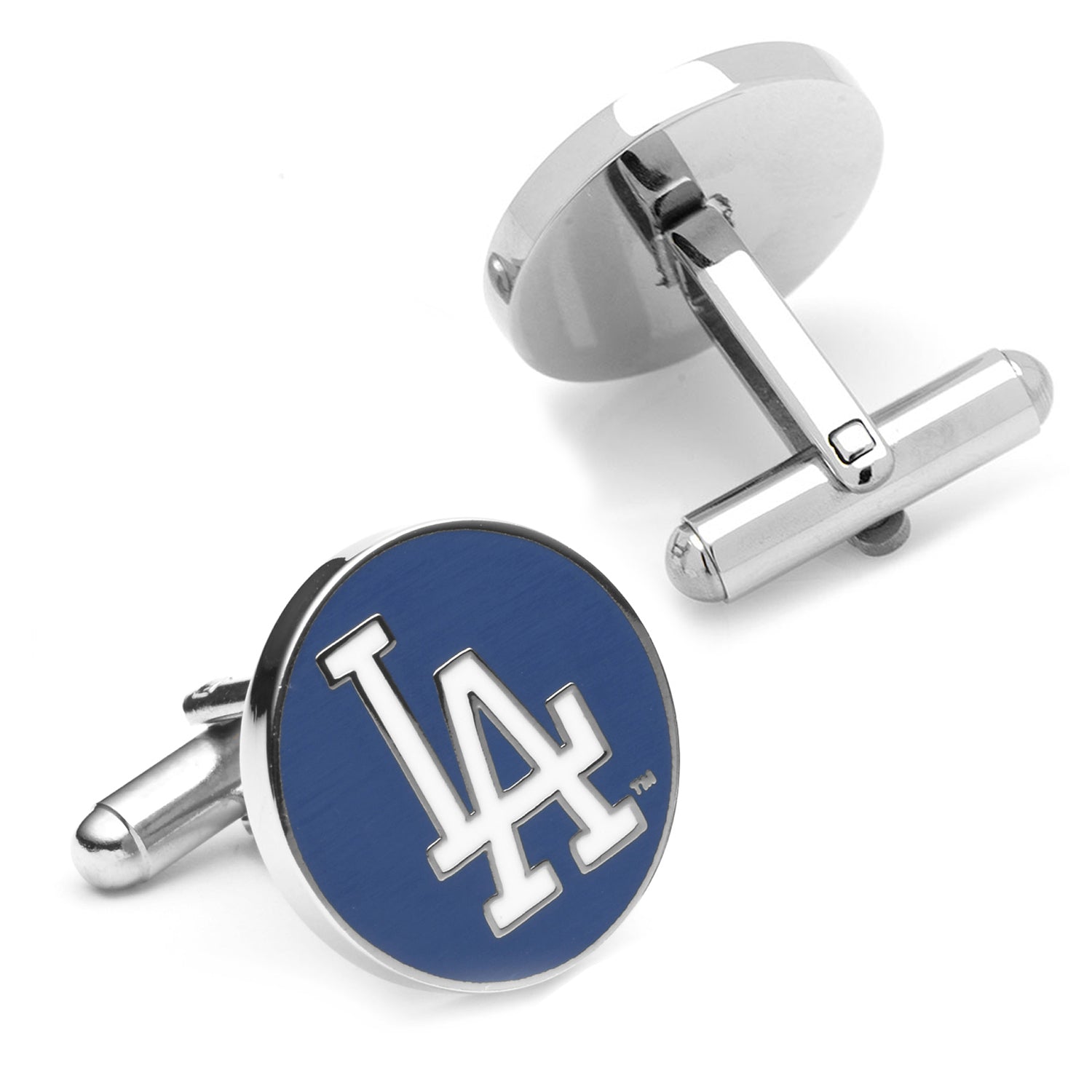 MLB LA Dodgers Cufflinks and Tie Bar Gift Set