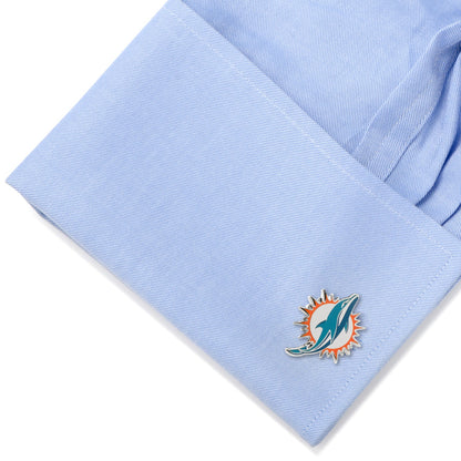 NFL Miami Dolphins Cufflinks by Cufflinks.com