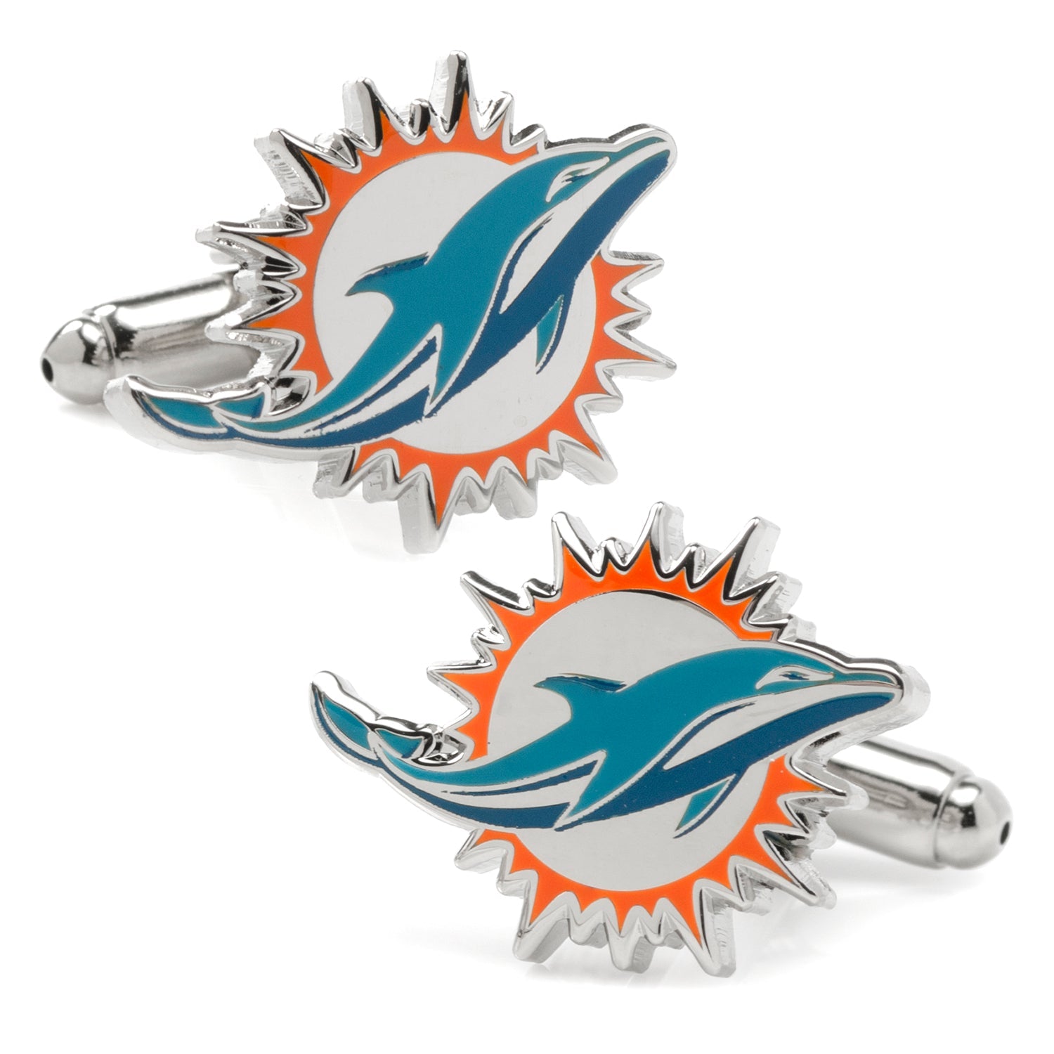NFL Miami Dolphins Cufflinks by Cufflinks.com