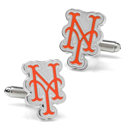 MLB New York Mets Cufflinks and Tie Clip Gift Set