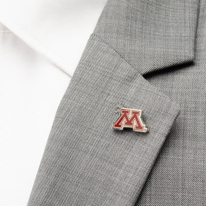 NCAA Minnesota Gophers Cufflinks and Lapel Pin Gift Set
