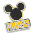 NFL Green Bay Packers & Mickey Lapel Pin by Cufflinks.com