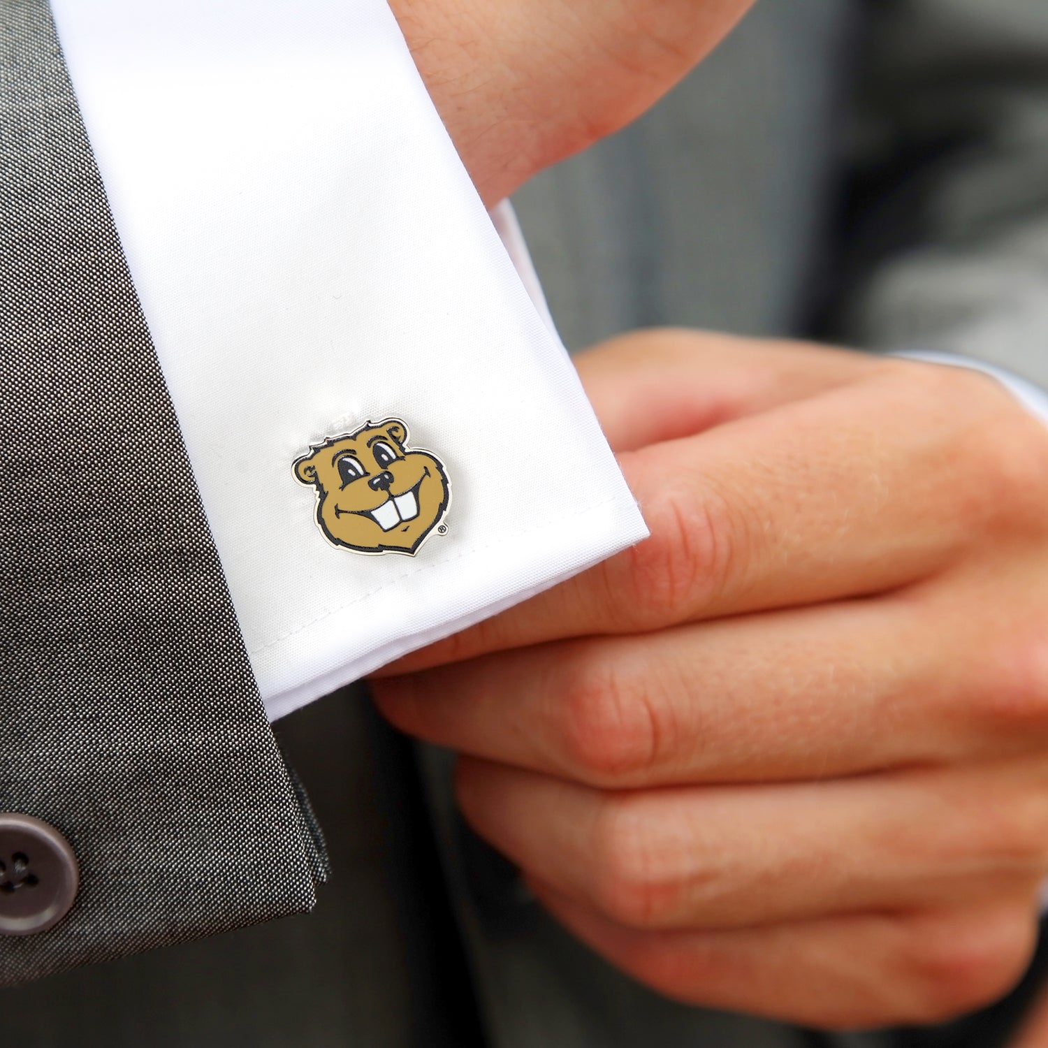 NCAA Minnesota Gophers Mascot Cufflinks by Cufflinks.com