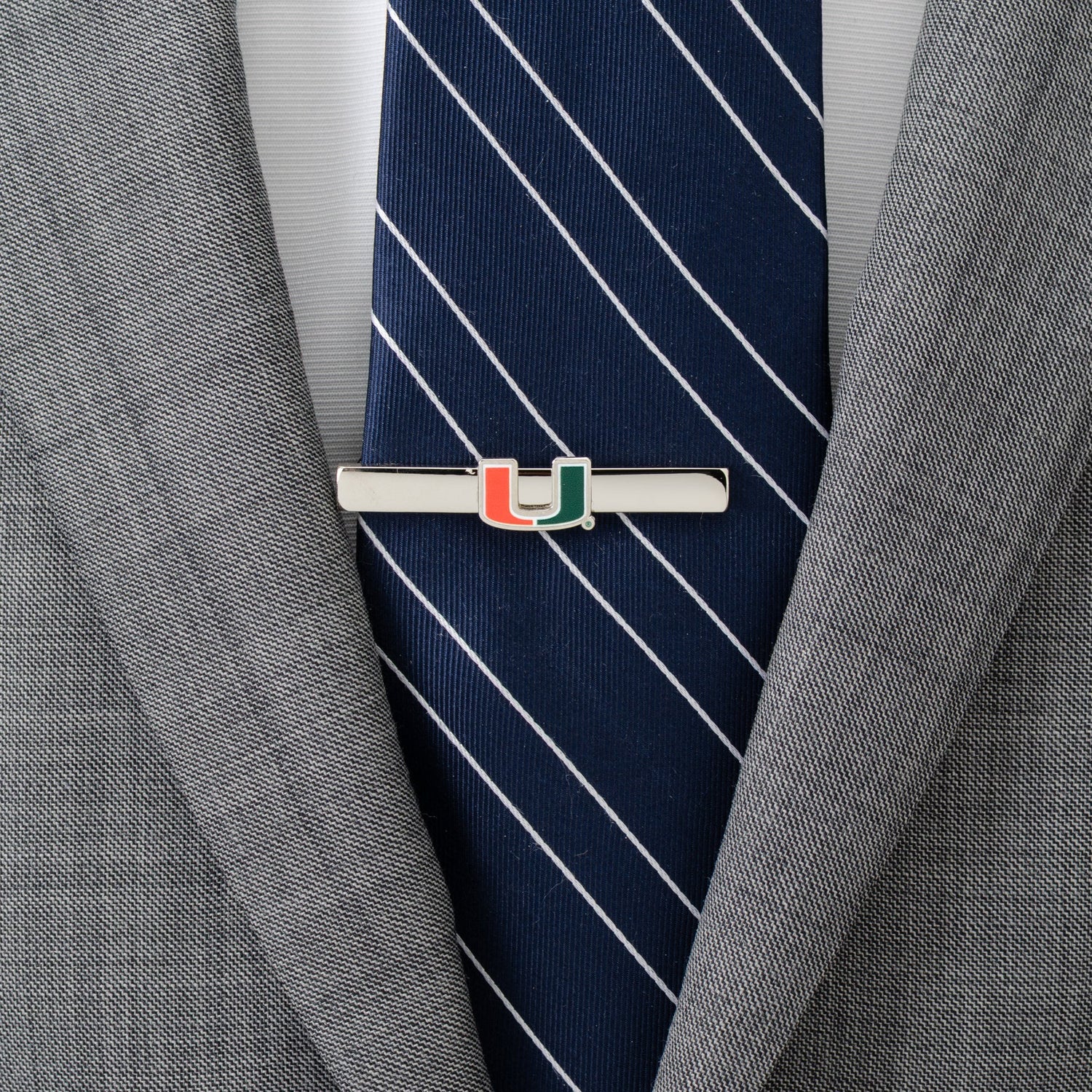 NCAA University of Miami Hurricanes Tie Clip by Cufflinks.com