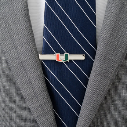 NCAA University of Miami Hurricanes Tie Clip by Cufflinks.com