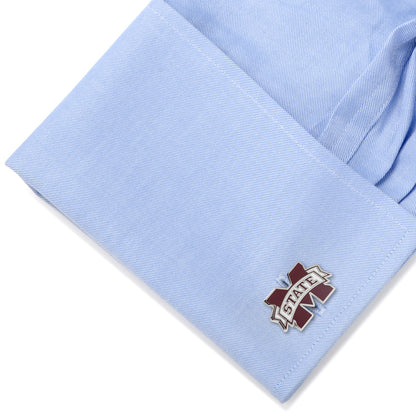 NCAA Mississippi State Bulldogs Cufflinks by Cufflinks.com