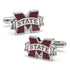 NCAA Mississippi State Bulldogs Cufflinks by Cufflinks.com