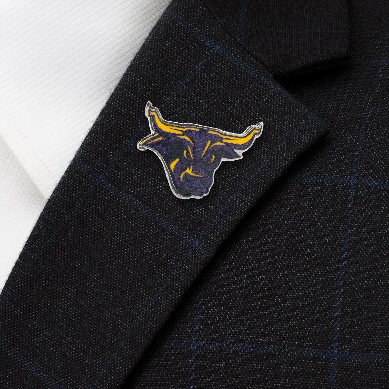 NCAA Mankato State Stomper Mascot Lapel Pin by Cufflinks.com