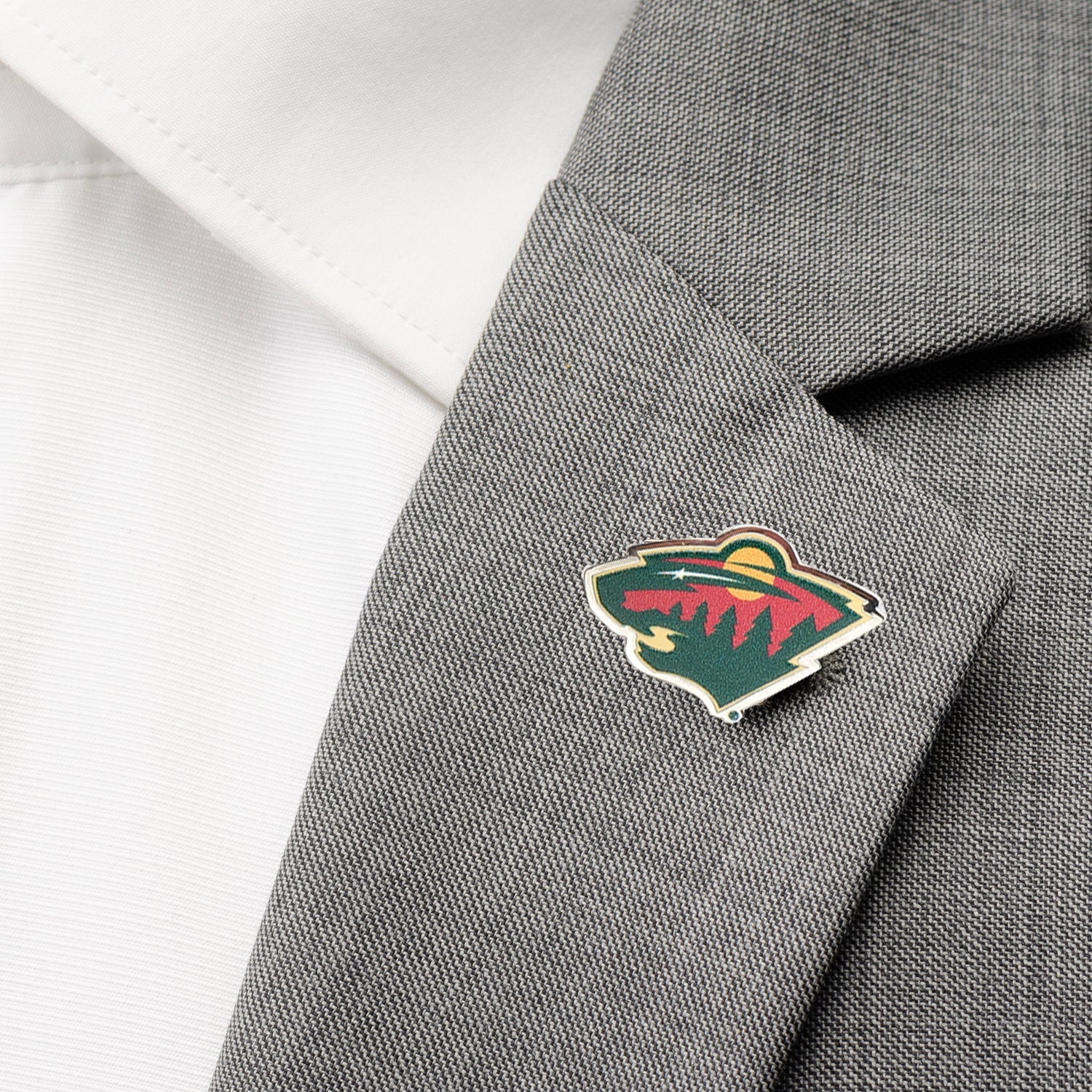 NHL Minnesota Wild Lapel Pin by Cufflinks.com